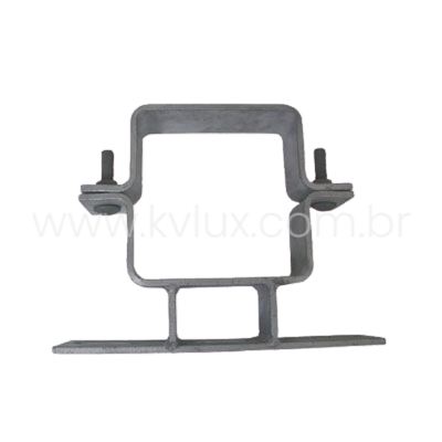 Suporte Transformador Poste Quadrado | KVLUX Distribuidor de Fábrica
