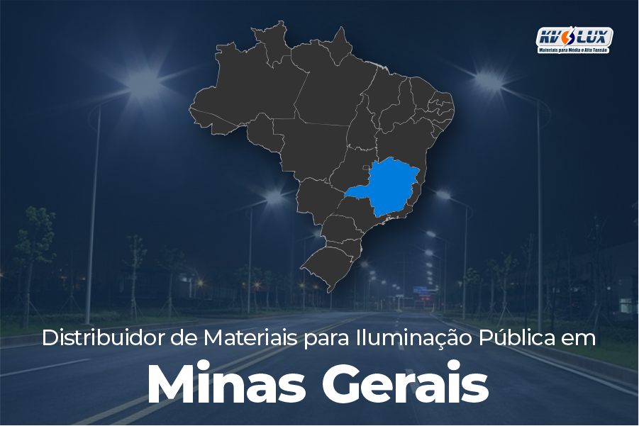 Materiais de Iluminação Pública Minas Gerais - Condição e Preço | KVLUX Distribuidor de Fábrica
